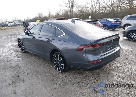 2023 Honda Accord Hybrid Touring z USA, uszkodzony, nr VIN 1HGCY2F81PA013957